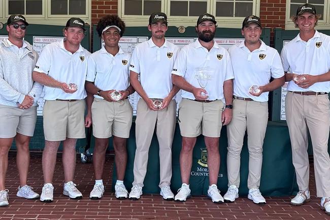 VCU men's golf team, winners of the 2026 Moraine Intercollegiate.